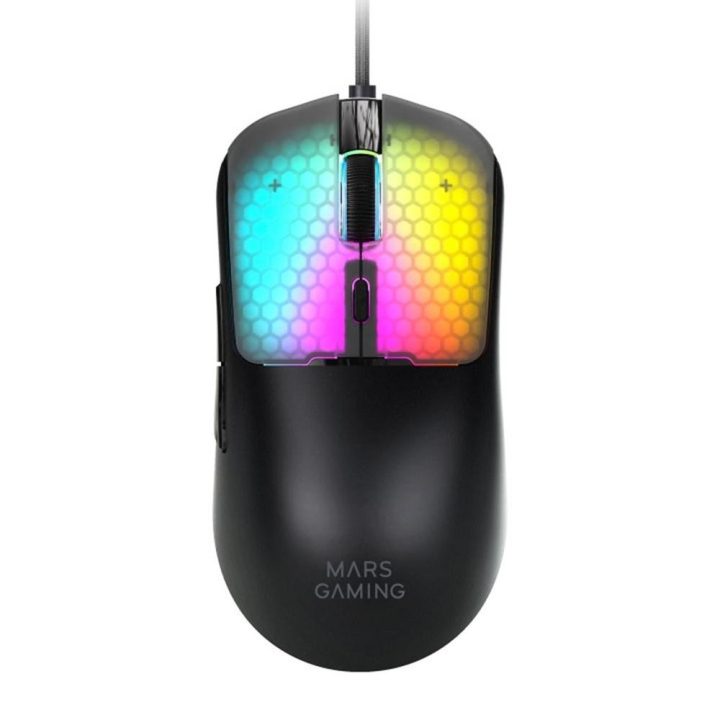 Mars Gaming MMVIPER Right-Handed Gaming Mouse USB Type-A + USB Type-C…