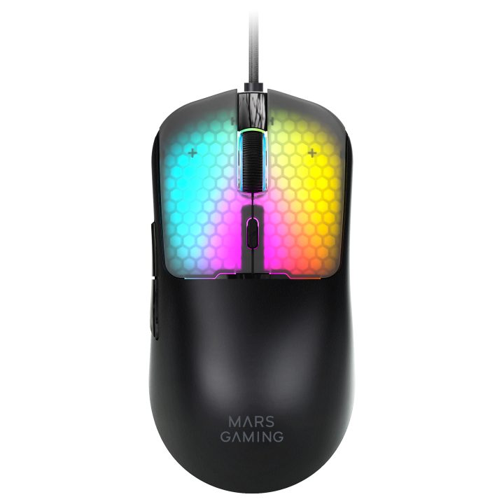 Mars Gaming MMVIPER Right-Handed Gaming Mouse USB Type-A + USB Type-C…