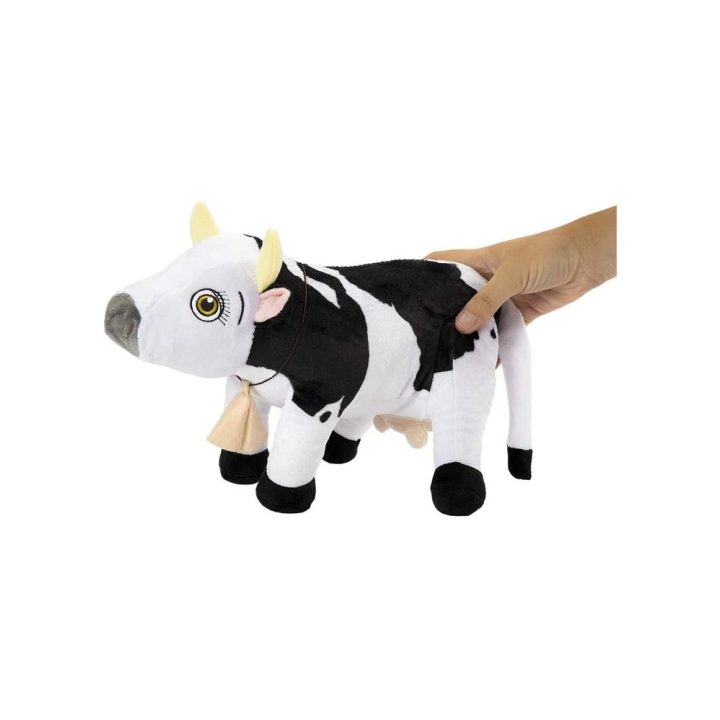 Bandai vermelho Peluche musical Bandai vaca Lola (80003X)