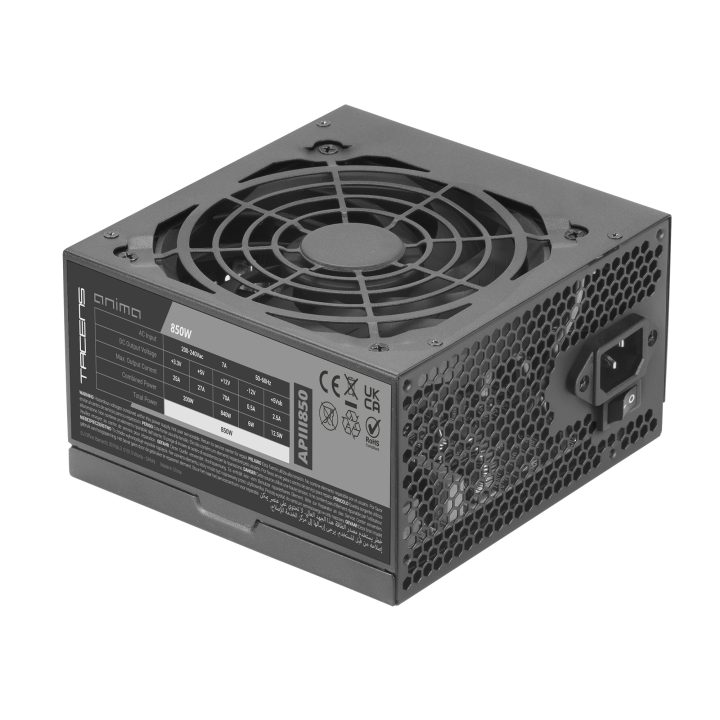 Tacens Anima APIII850, PC ATX Power Supply 850W, SMD and DC-DC…