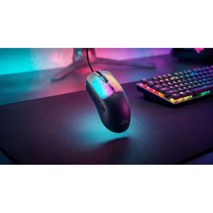 Mars Gaming MMVIPER Right-Handed Gaming Mouse USB Type-A + USB Type-C…