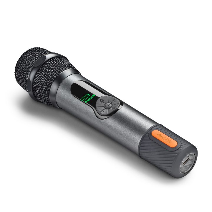NGS SINGER STAR Negro Microfone vocal