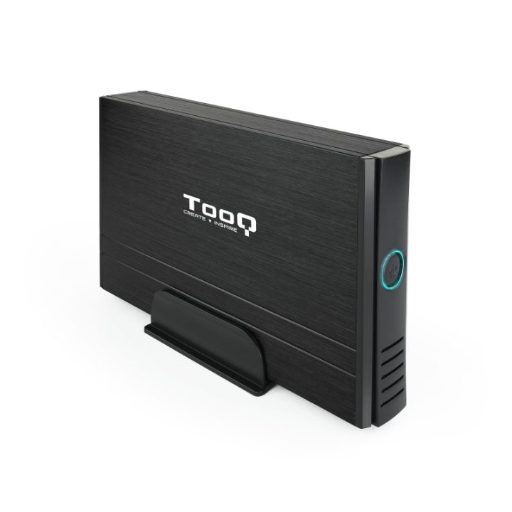 TooQ CAIXA HDD 3,5" IDE/SATA A USB 2.0 PRETA