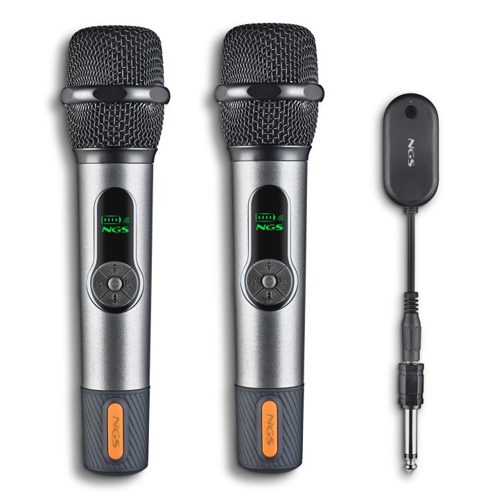 NGS SINGER STAR DUO Black Vocal Microphone