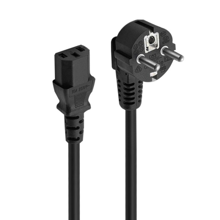 Ewent EC1900 Power Cable Black 1.8 m C13 Coupler