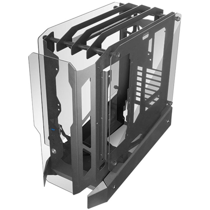 Mars Gaming MC-EDGE, ATX Gaming Case, Open Air Design, Triple…