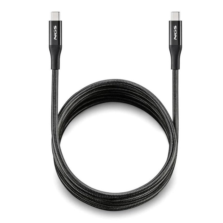 NGS KNOT 240W-2 cabo USB 2 m USB C 40 Gbit/s Preto