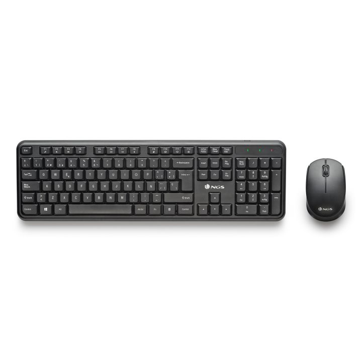 NGS HARMONY KIT (QWERTY, ES) Wireless Universal RF Keyboard Mouse…