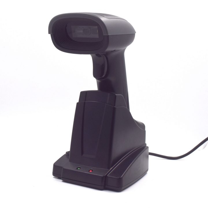 Ewent EW3440 Barcode Scanner Portable 1D/2D Barcode Scanner Black