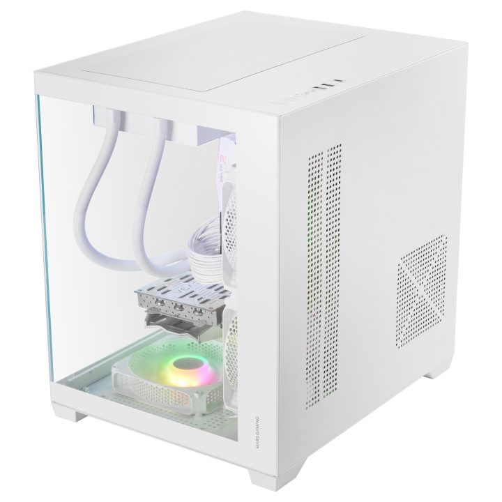 Mars Gaming MCVIEW3W caixa de PC Mini Tower Branca