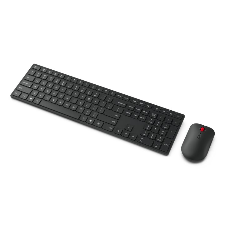 Lenovo 4X31S04841 Keyboard Mouse Included Home / Office RF Wireless +…