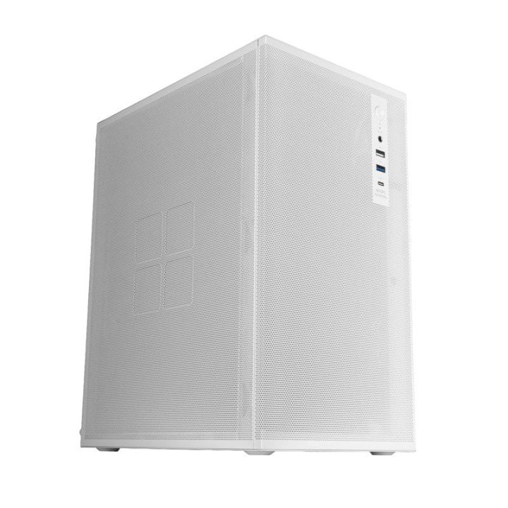Mars Gaming MC - Meshprow MATX White PC Case