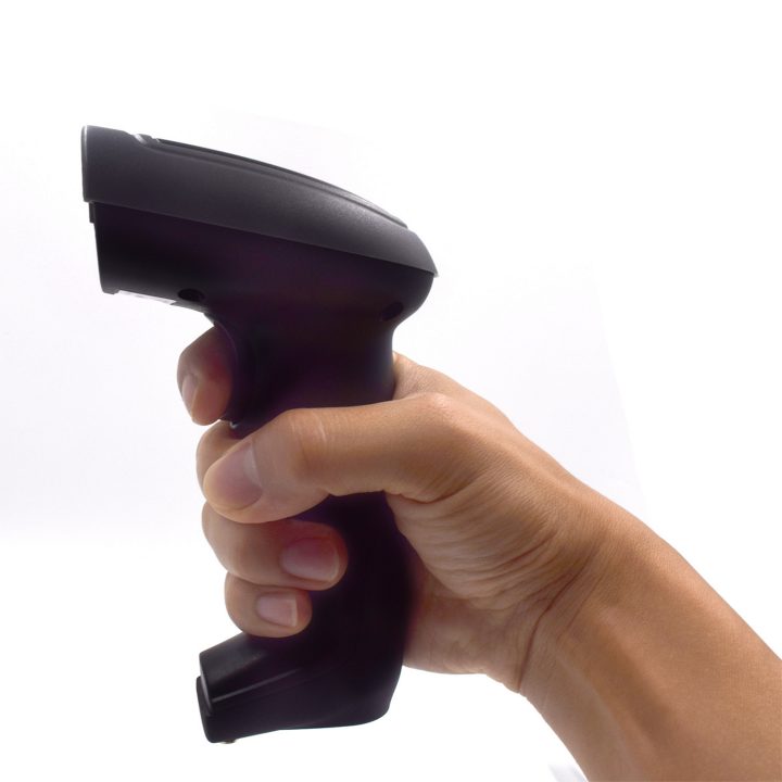 Ewent EW3440 Barcode Scanner Portable 1D/2D Barcode Scanner Black