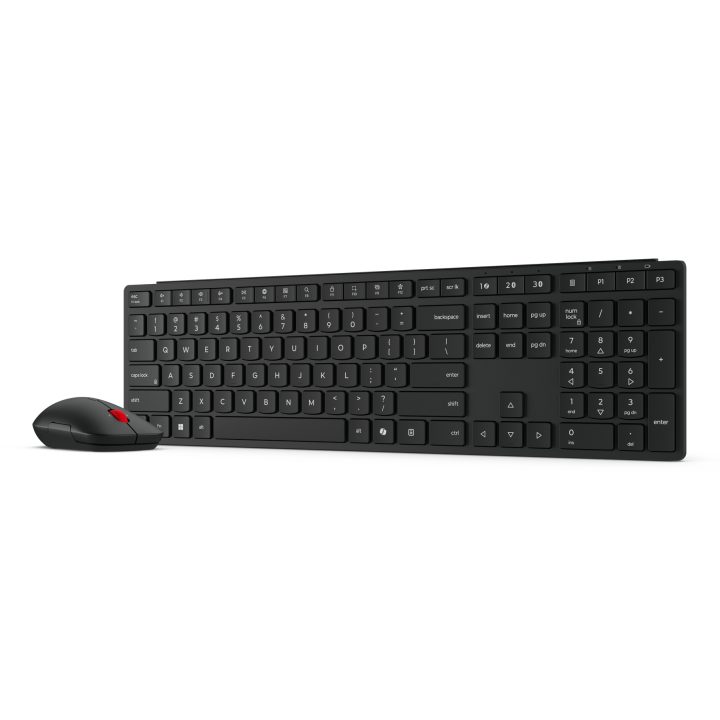 Lenovo 4X31S04841 Keyboard Mouse Included Home / Office RF Wireless +…