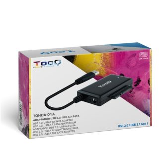 TooQ TQHDA-01A USB 3.2 Gen 1 (3.1 Gen 1) Type-A Hard Drive Docking…