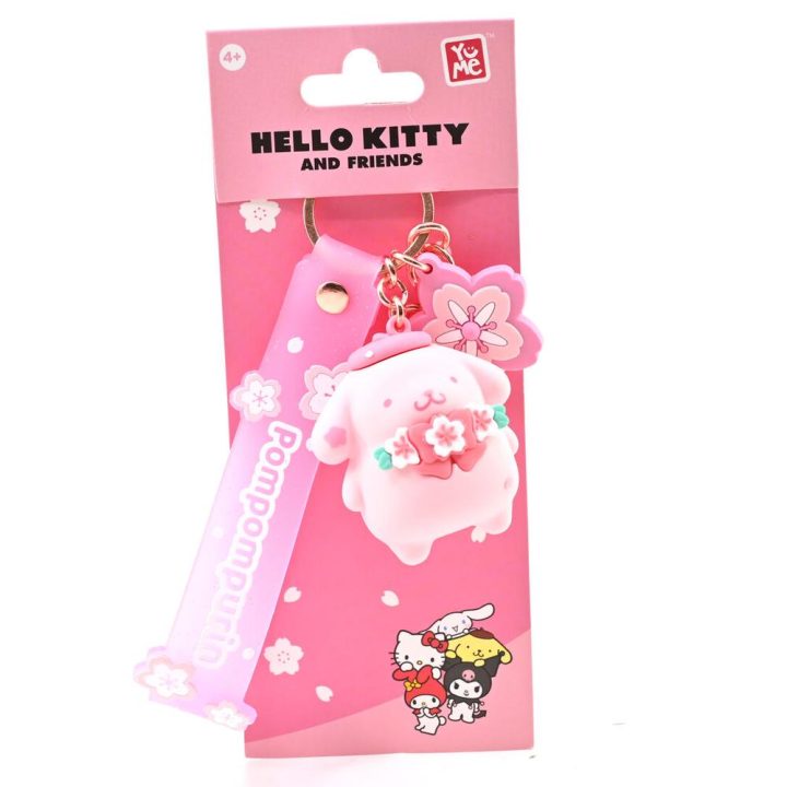 Bandai Red Hello Kitty Sanrio Sakura Keychain 1 Random Unit (MM11560)