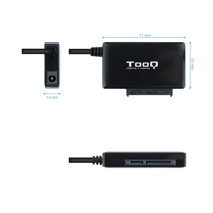 TooQ TQHDA-01A base de conexão para disco rígido USB 3.2 Gen 1 (3.1…