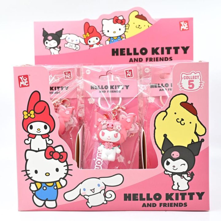Bandai vermelho Chaveiro Hello Kitty Sanrio Sakura 1 unidade…