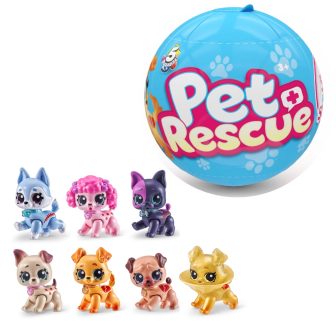 Bandai vermelho 5 surprise pet rescue (ZU772651)