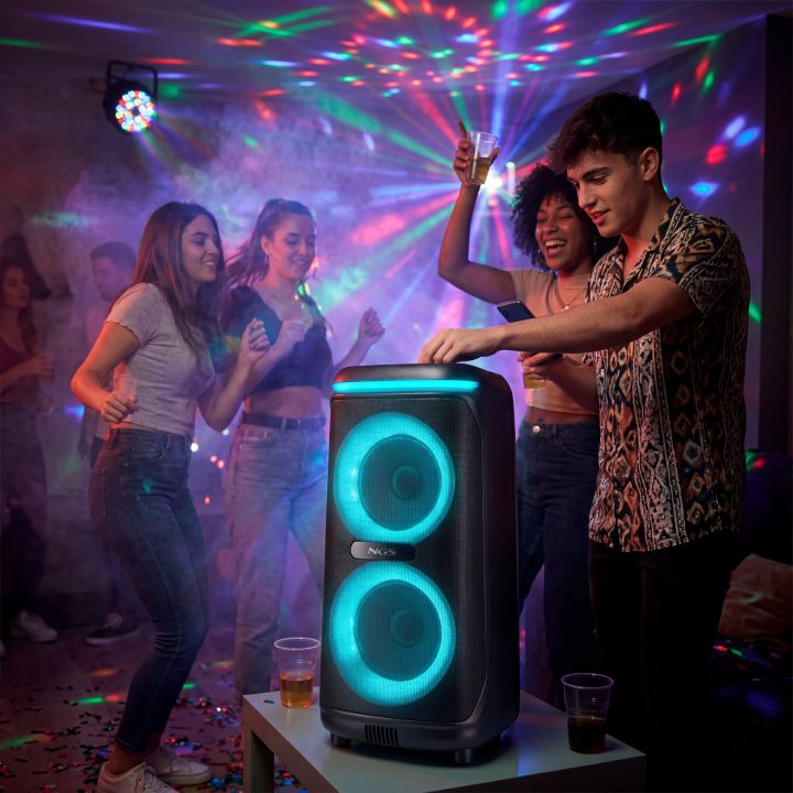 NGS WILD DRIP Portable Stereo Speaker Black 40 W