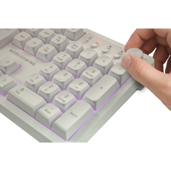 Mars Gaming MCPWXWES teclado Ratón incluido Juego RF inalámbrica +…