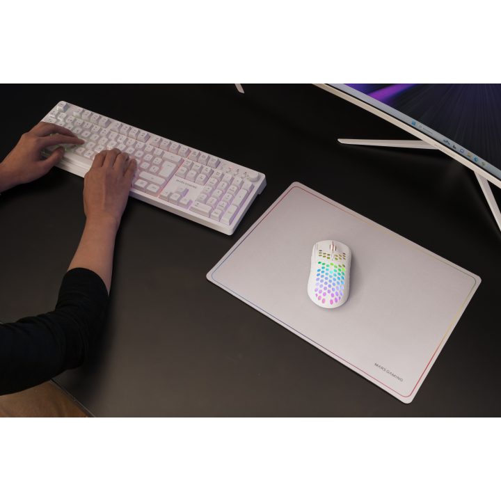 Mars Gaming MCPWXWES teclado rato incluído jogo RF sem fios + USB…