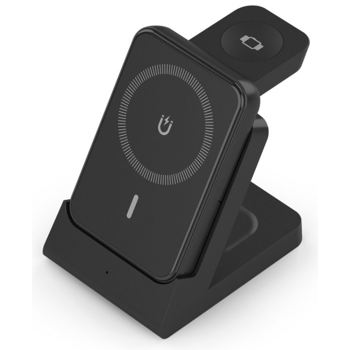 AISENS 4-in-1 USB-C Wireless Charger 15W for Phone, Apple Watch…