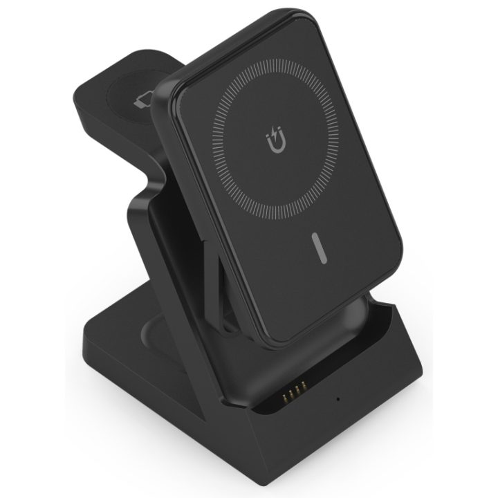AISENS 4-in-1 USB-C Wireless Charger 15W for Phone, Apple Watch…