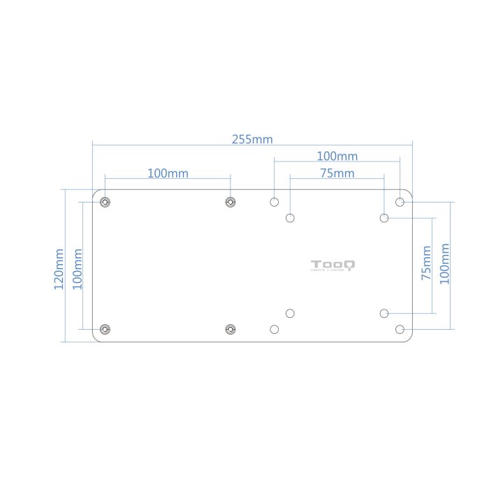 TooQ TCCH0007-B Black Mounting Kit