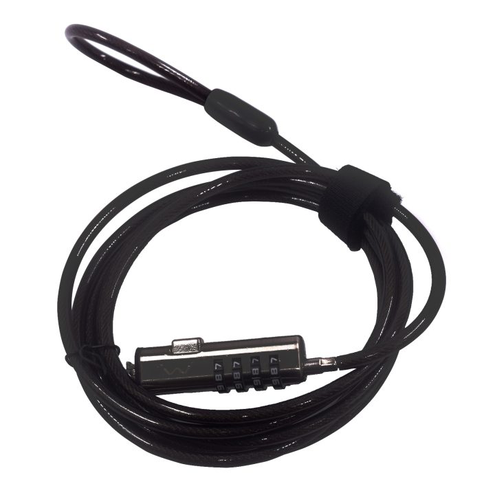 Ewent EW1238 Anti-Theft Cable Black 1.8 m