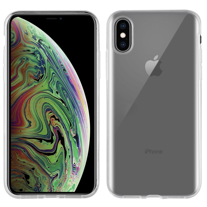Muvit Recycletek antibacterial case for Apple iPhone X-XS transparent…