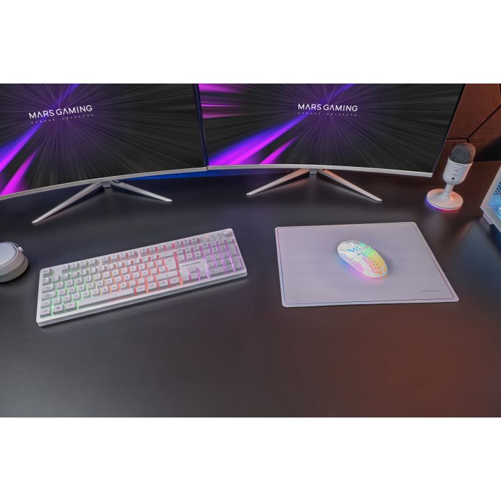 Mars Gaming MCPWXWES teclado rato incluído jogo RF sem fios + USB…