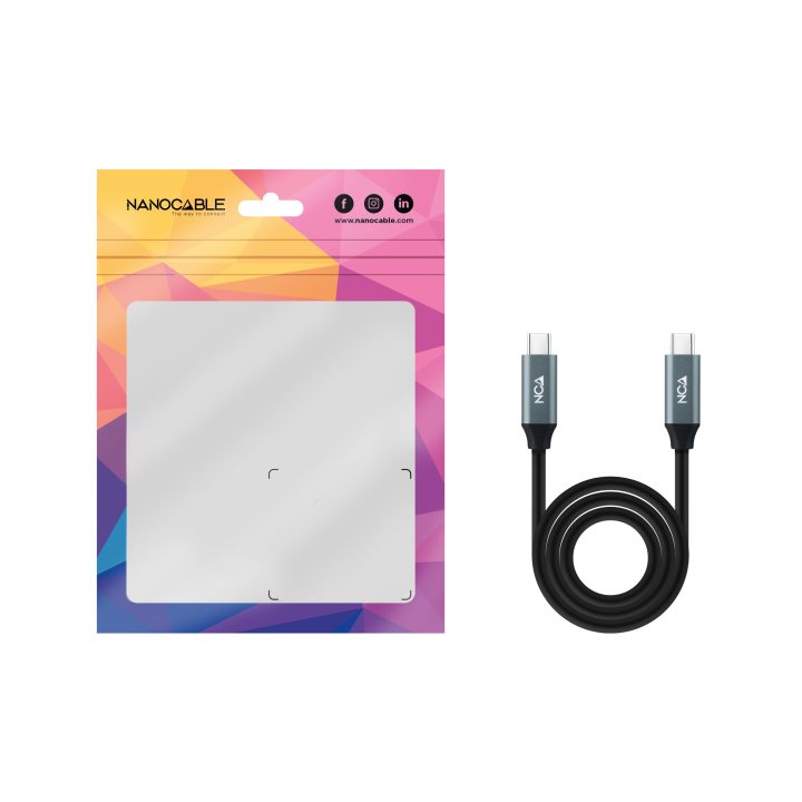 Nanocable 10.01.4303 cabo USB USB 3.2 Gen 2x2 3 m USB C 20 Gbit/s…