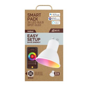 Muvit io GU10 5.5W RGB Bulb 3-Pack (MIOPAK006)