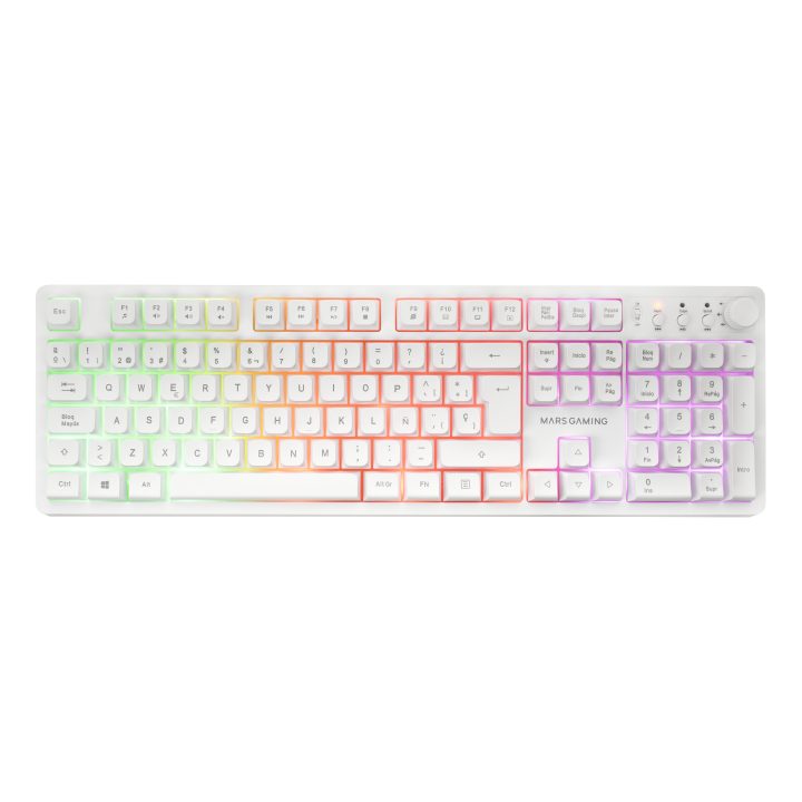 Mars Gaming MCPWXWES Keyboard Mouse Included Gaming RF Wireless + USB…