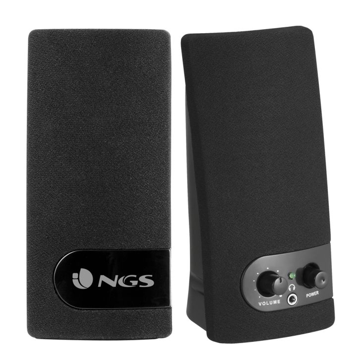NGS SB150 colunas de 1 via Preto Com Fios 4 W