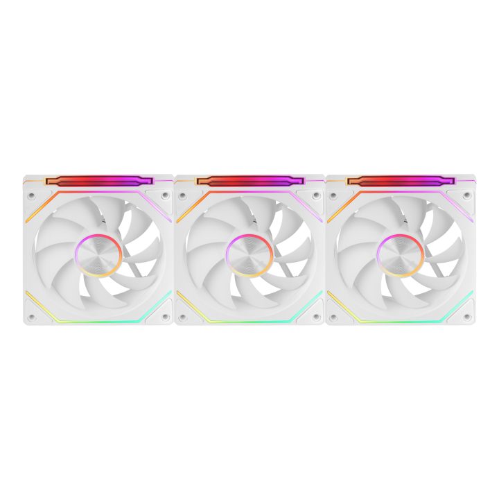 Mars Gaming MF-LINKFINITYKIT2W PC Case Fan 12 cm White 3 piece(s)