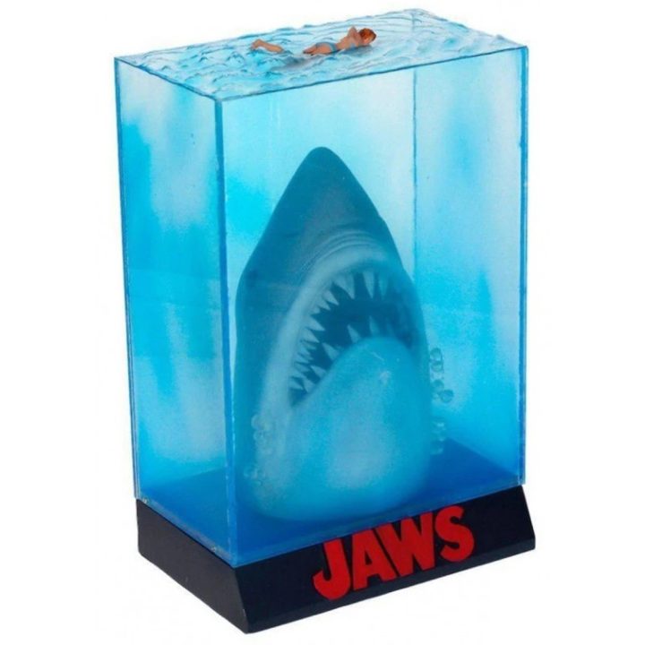 Figura SD Toys cinema Tubarão cartaz poster 3D Tubarão (UNI22183)