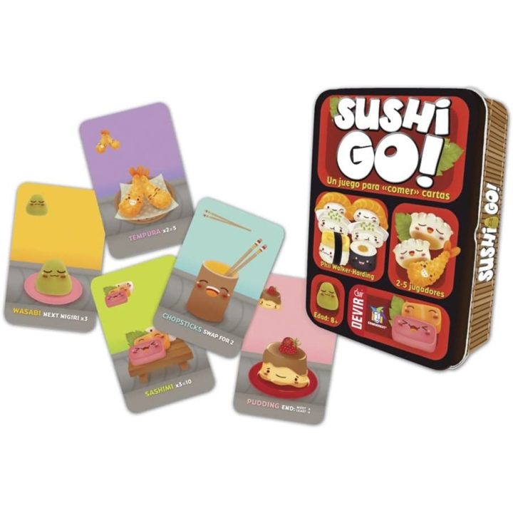 Jogo de tabuleiro Devir Sushi Go PEGI 10 (BGSUSHI)
