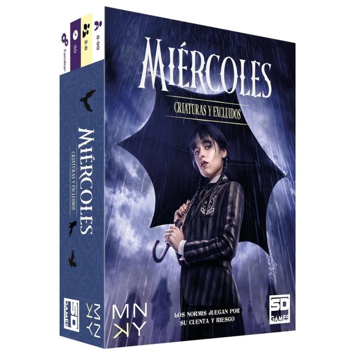 Jogos SD: Miércoles – Criaturas e Excluídos (WEDNES01)