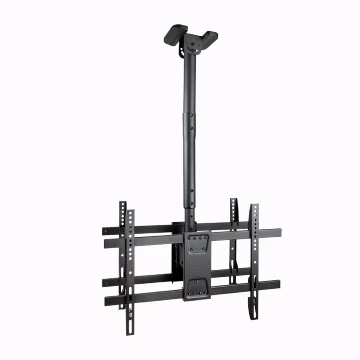 TooQ Ceiling Mount for 2 Screens 43"-86", Black