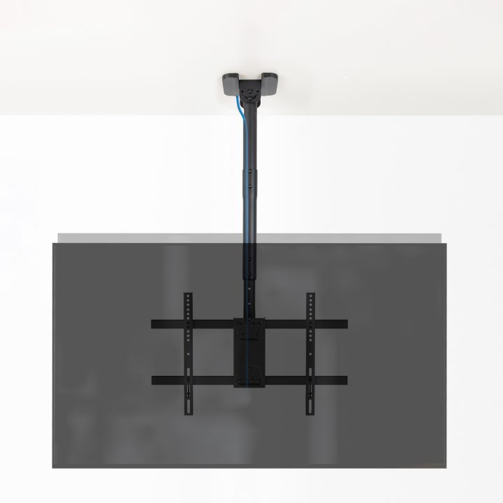 TooQ Ceiling Mount for 2 Screens 43"-86", Black