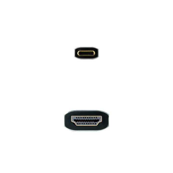 Nanocable Cable Conversor USB-C a HDMI 2.1 8K@60HZ 1.8m, Negro