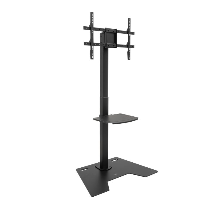 TooQ Multi-Purpose Floor Stand for Monitor/Laptop, Black