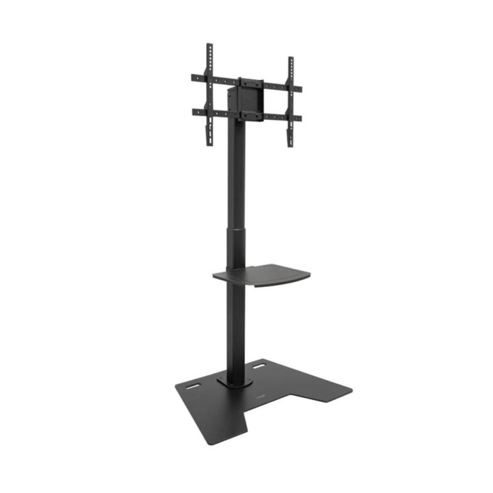 TooQ Multi-Purpose Floor Stand for Monitor/Laptop, Black