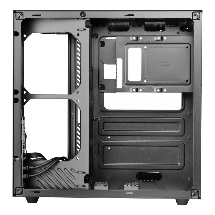 Mars Gaming MC-CURV Midi Tower Black