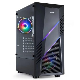 Caixa Semitorre Gaming TooQ TQGCC102-B “BIOHAZARD” Preta