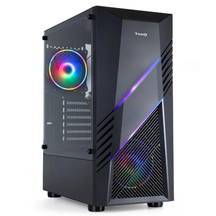 TooQ Caja Semitorre Gaming TQGCC102-B “BIOHAZARD” Negra