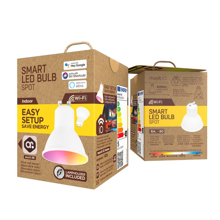 Muvit io GU10 5.5W RGB Bulb (MIOBULB015)
