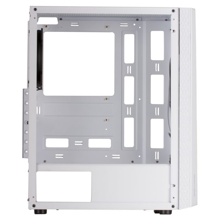Mars Gaming MC-ART White, ATX Gaming PC Case, Double Drawn Tempered…